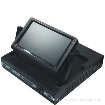 7inch LCD CCTV DVR with NTP, DHCP, Email, UPNP function